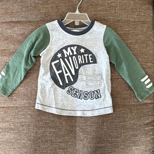 Football Tee Sz 12/18m